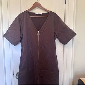 Smash + Tess Brown Jumpsuit